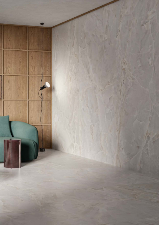 Casalgrande Padana Alabastri Blue Smooth 6mm 120x278