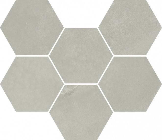 ITALON Continuum Silver Hexagon 25x29