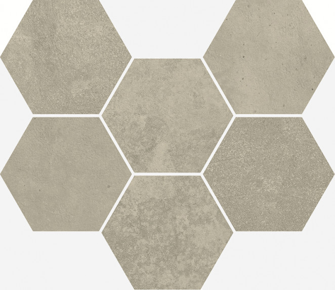 ITALON Terraviva Greige Hexagon 30x30