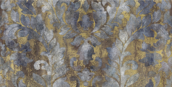La Bottega del Decoro Damask Blu 60x120