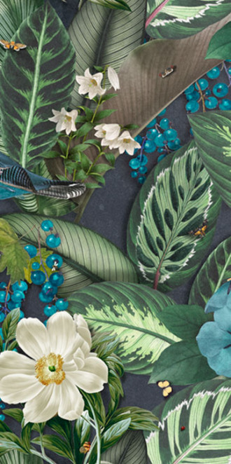 La Bottega del Decoro Giardino Tiffany Verticale B 60x120