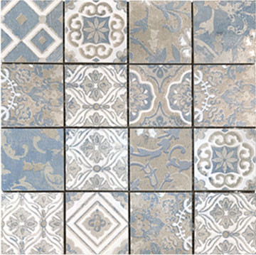La Bottega del Decoro Maioliche Mosaico Cielo 30x30