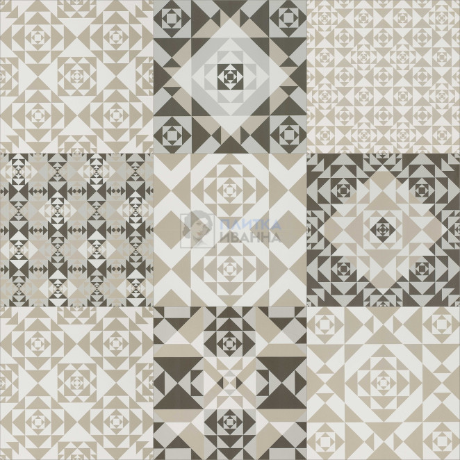 Refin Frame Carpet Random R  60x60