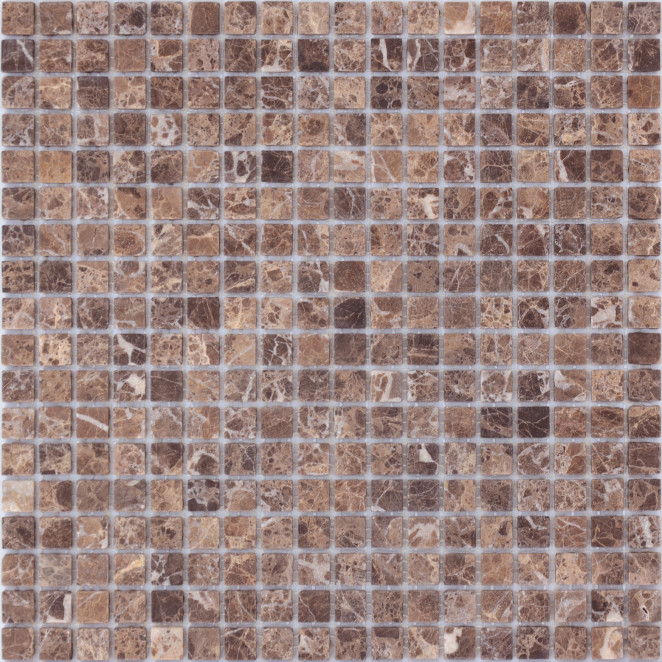 LeeDo Pietrine 4 mm Emperador Dark MAT 15x15
