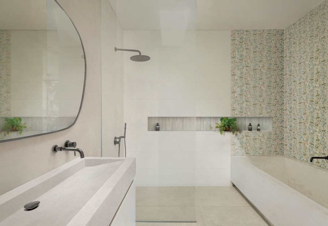 Marazzi Flora Bianco 30x90