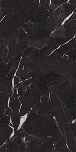 Casalgrande Padana Marmoker Nero Creta Honed 10mm 30x60