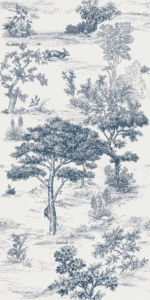 Mirage Papier Maison Blue 60x120