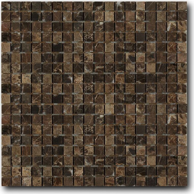 Art&amp;Natura Marble Mosaic Dark Imperador 305x305
