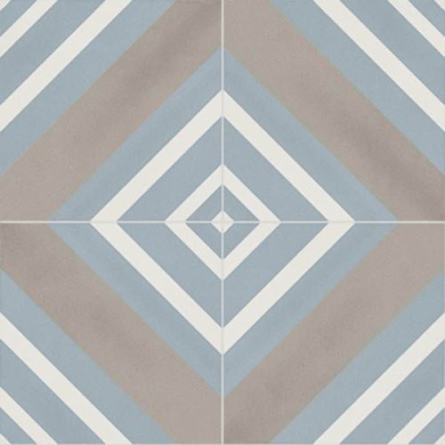 Elios Ceramica Deco Anthology Geo A Light Blue Nat 20x20