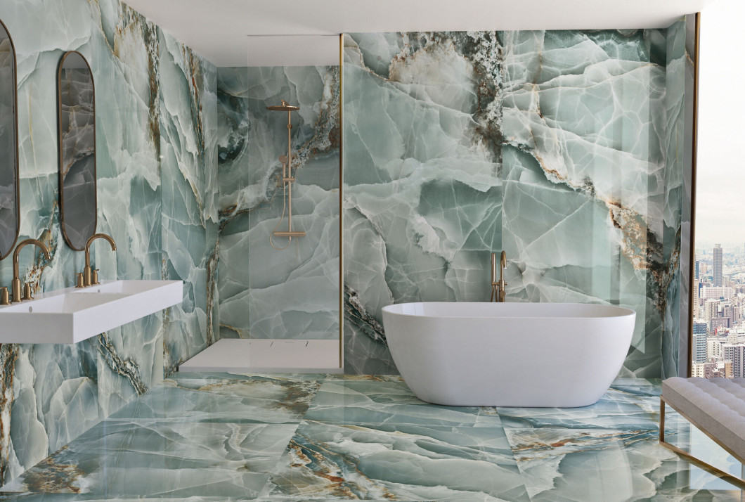 Baldocer Onyx Bleu Pulido 60x120