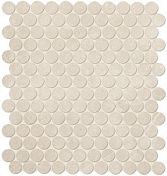 Fap Roma Pietra Round Mosaico 29.5x32.8