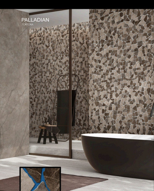 La Bottega del Decoro Grandi Lastre Palladian Rosso 120x280
