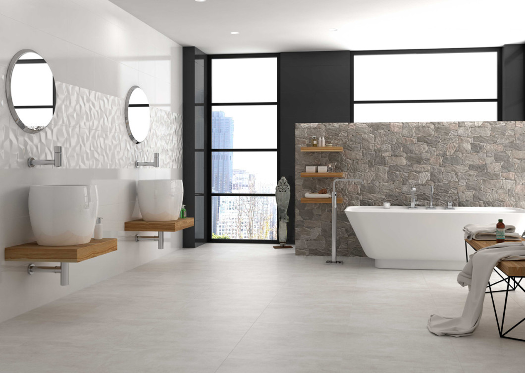 Porcelanicos Hdc Petra Petra Gris 33.3x65