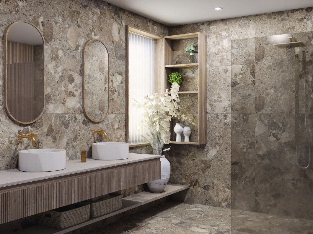 Baldocer Positano Bronzo 120x280