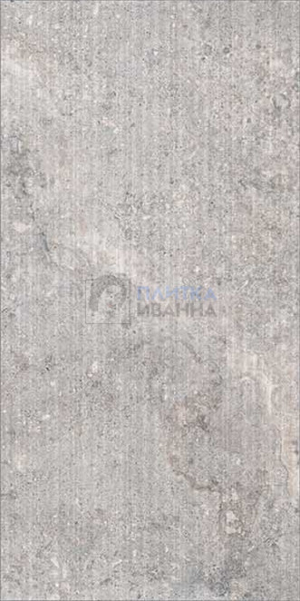 Refin Beat Grey Ribbed R 60x120