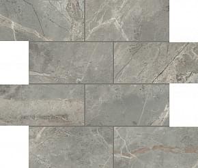 Rex Ceramiche Etoile de Rex Gris Matte Mosaico 7.5x15 30x30