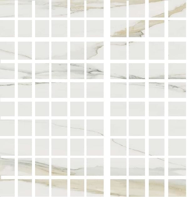 Rex Ceramiche I Classici di Rex Calacatta Gold Mosaico 3D Mix 30x30