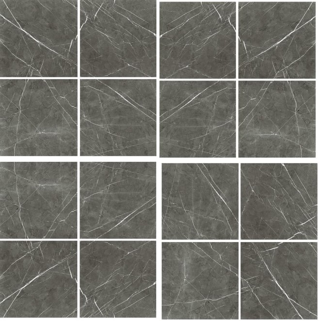 Rex Ceramiche Prexious Charming Amber Mosaico Glossy 6 mm 30x30