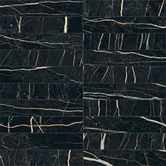 Rex Ceramiche Prexious Thunder Night Mosaico Glossy 30x30