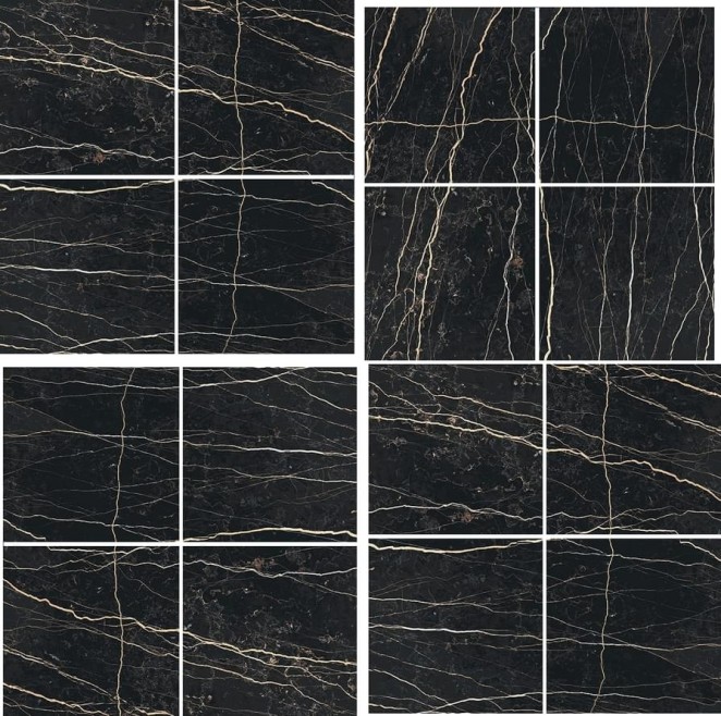 Rex Ceramiche Prexious Thunder Night Mosaico Glossy 6 mm 30x30