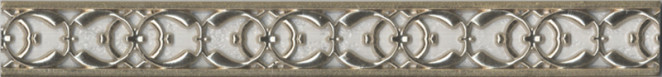 Aparici Ona Wall Moldura Tawriq Gold 3.5x29.75