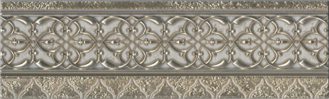 Aparici Ona Wall Cenefa Tawriq Gold 9x29.75
