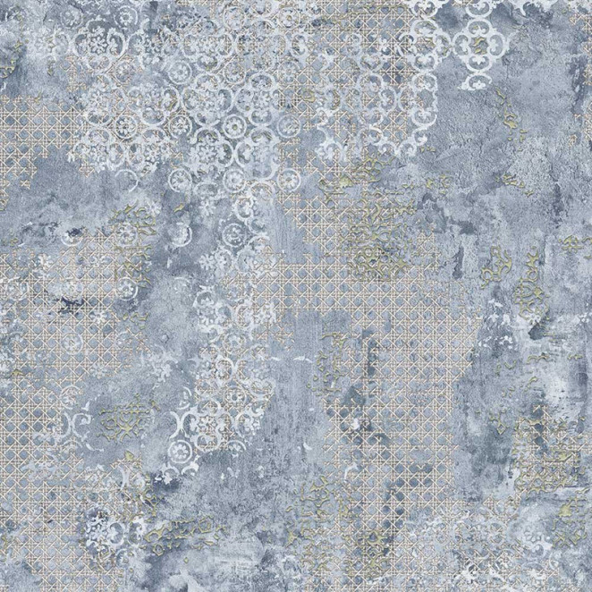 Aparici Rug Blue Natural 59.55x59.55