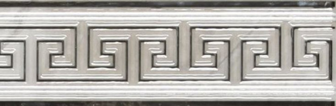 Ape Ceramica Rex Cenefa Coliseum Silver 8x25