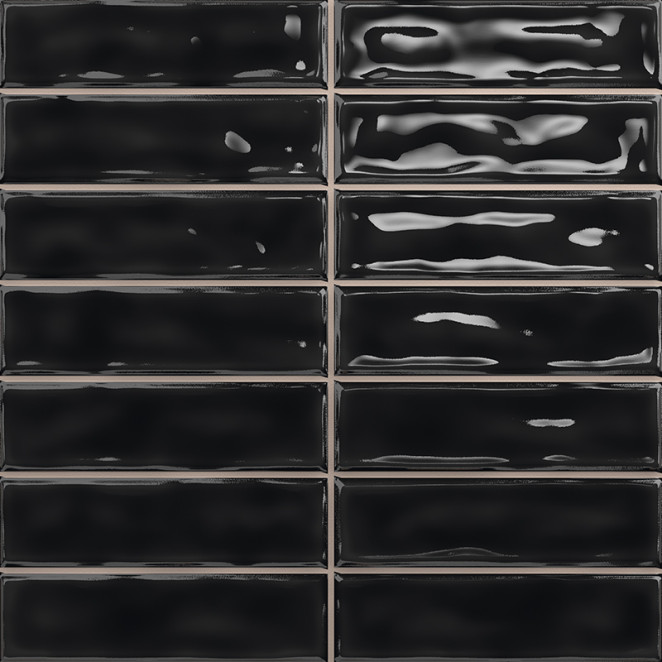 Absolut Keramika Sticks Black 20x20