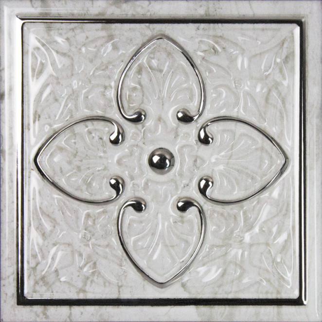 Monopole Petra Dec Armonia Petra Brillo Bisel Silver, A 15x15