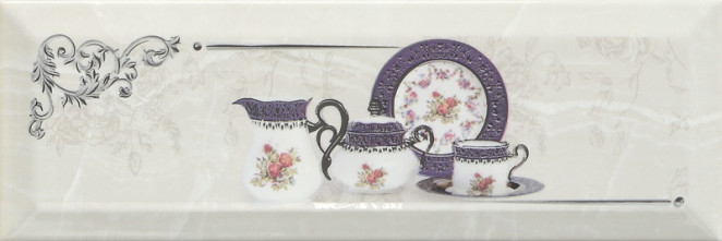 Monopole Petra Decor Pranzo Silver C 10x30