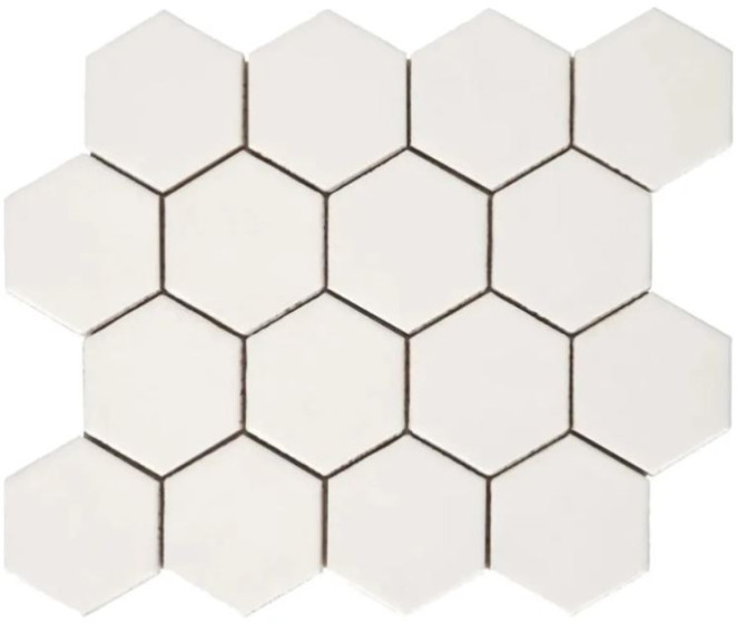 Amadis Art Deco Matt on White 32x28