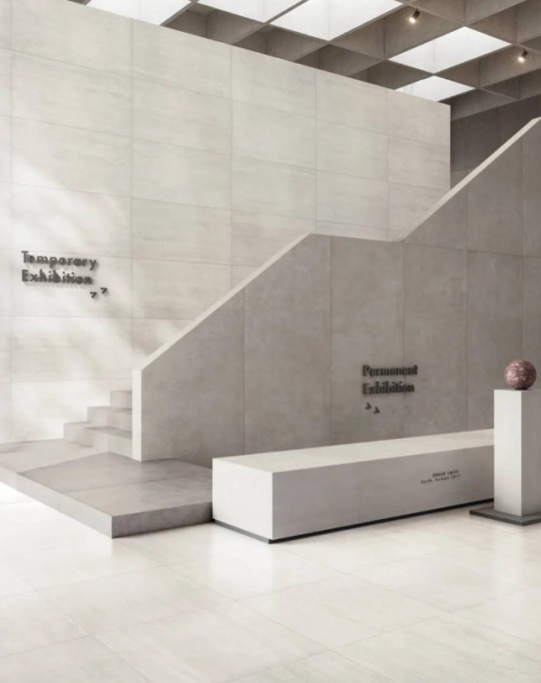 Refin Prestigio Travertino Dorico Grigio R 60x120