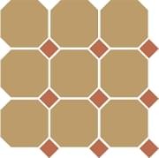 TopCer Octagon Yellow Caramel Dots 30x30