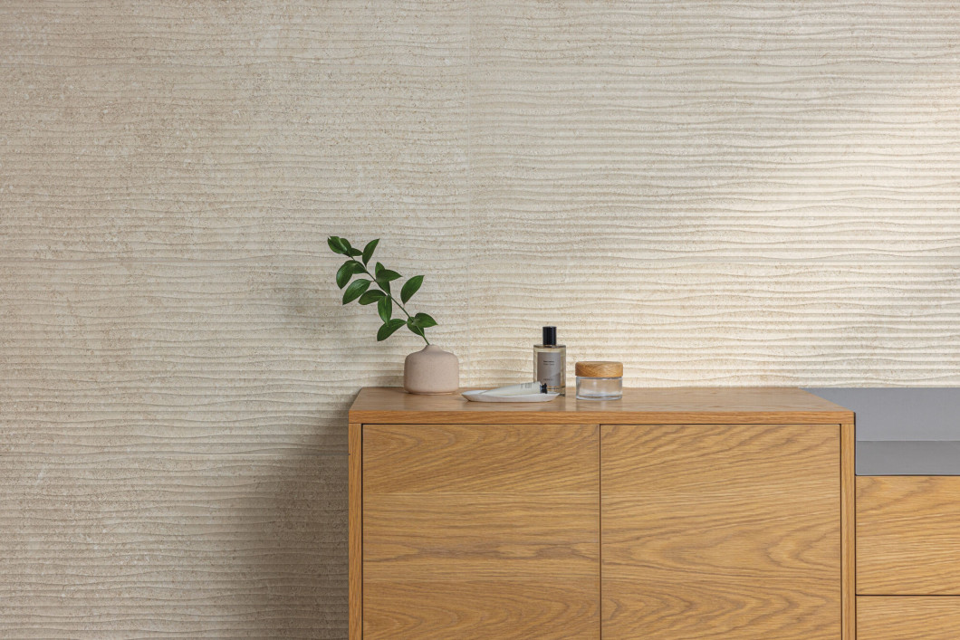 Peronda Versa Wall White Waves 33.3x100 R