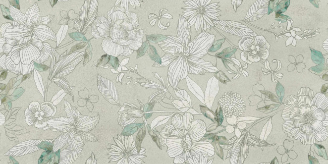 Energieker Wallart Lily 60X120