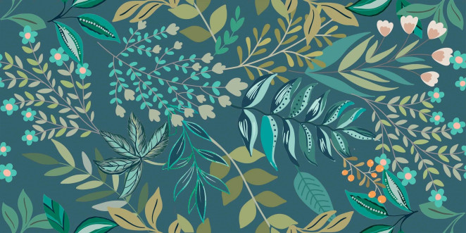 Energieker Wallart Majorelle 60X120