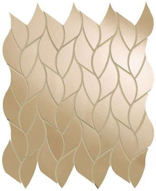 Fap Roma Gold Onice Miele Leaves Mosaico Brillante 25,9x30,9