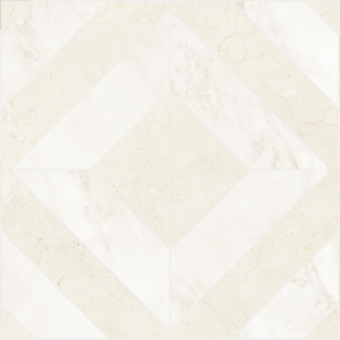 Elios Ceramica Dynasty Kingdom White 3d Honed 30x30
