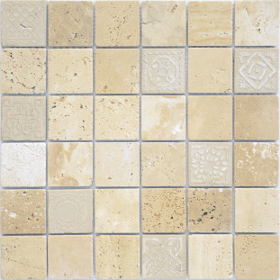 LeeDo Art Stone Travertino Beige Mat 30x30