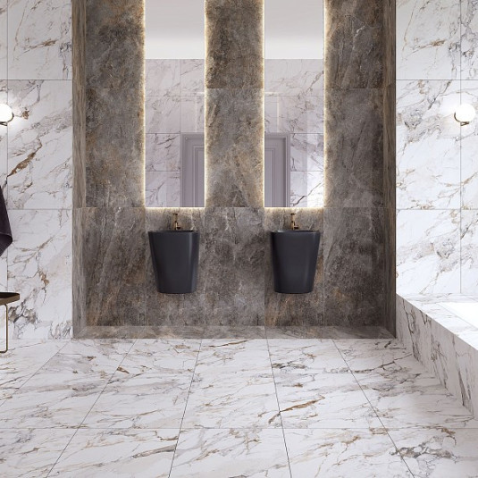 VITRA Marble-X Бреча Капрайа Белый 7ЛПР 30x60