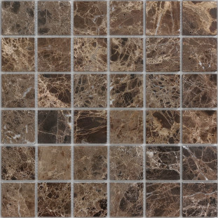 LeeDo Pietrine 7 mm Emperador Dark Pol 30.5x30.5