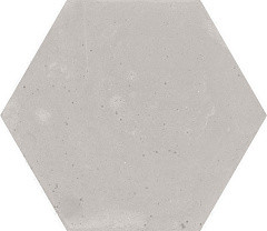 WoW Love Affairs Concrete Hexagon Light Grey 20x23