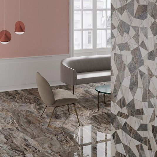 VITRA MarbleSet Венато Светло-серый 7ЛПР R9 8мм 60x60