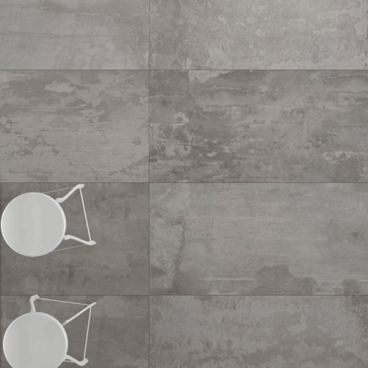 Refin Design Industry Oxyde Dark R   60x60