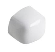Adex Neri Angulo Bullnose Trim Blanco Z 0.85x0.85