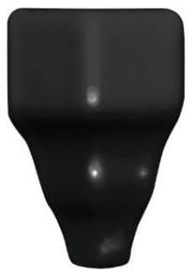Adex Neri Angulo Exterior Cornisa Clasica Negro 3.5x3.5
