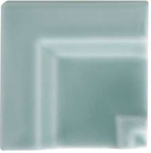 Adex Neri Angulo Marco Cornisa Clasica Sea Green 7.5x7.5