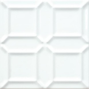 Adex Neri Liso Edge Blanco Z 15x15