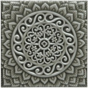 Adex Studio Relieve Mandala Universe Eucalyptus 14.8x14.8